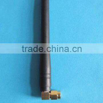 GSM Rubber Antenna With SMA 90 Degree Connector White Rubber Duck Antenna Hot Selling for Wireless Router Phone photo-6