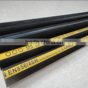 Rubber pipe Smooth surface EN856 4SP hydraulic rubber hose