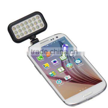 Portable External Mini Selfie Led Pocket Spotlight Video Light for smart Phone and Tablet