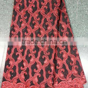 High Quality African Lace Cotton Lace Swiss Lace Voile Lace Fabric photo-3