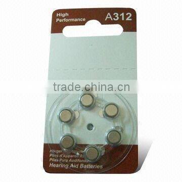 PR44 1.4V A312 Zinc Air Battery