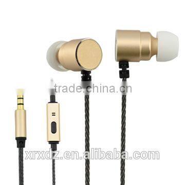 Good Metal Headphones OEM With Role Cable and Microphone for PC or IPod or IPad photo-5
