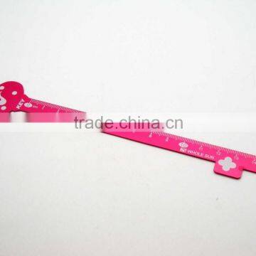 15CM KEY SHAPE ALUMINUM RULER