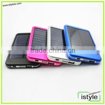 5000mah Rechargeable Solar Power Bank Super Slim Power Bank Sex Move photo-3