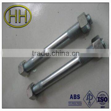 ASTM DIN933 Grade 8.8 Full Thread DIN931 Half Thread Carbon Steel Hex Bolt and Nut