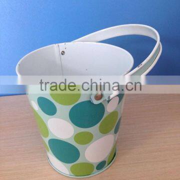 durable &easy-cleaning snacks garbage tin pail