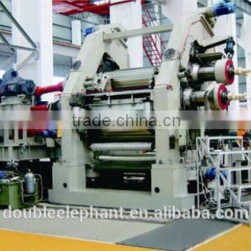 China high quality PVC plastics rigid sheet calendering line