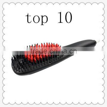 Factory Price Top 10 Straighteners Brush, Hair Straightener Brush In Stock