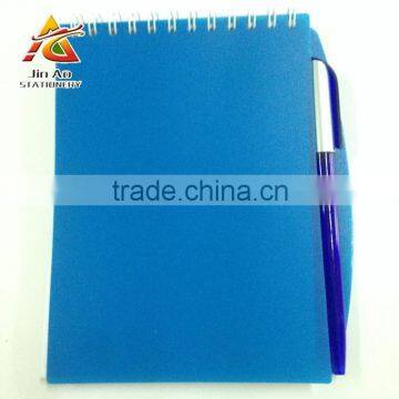 Plastic Notebook With Pen photo-6