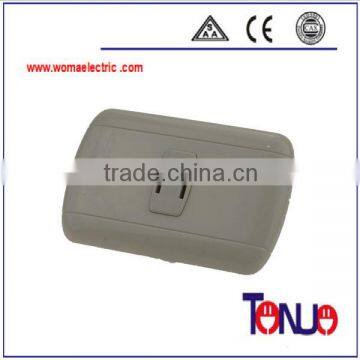 South American style 1 gang 3 pin socket