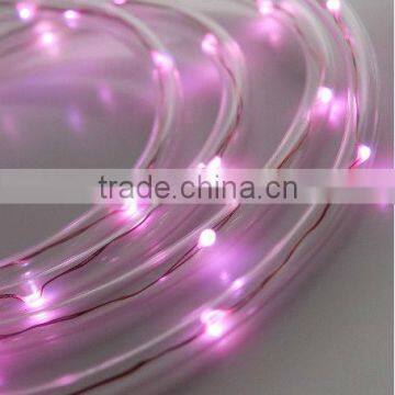 Wholesale Colorful Holiday Submersible LED Flexible Tube Lights / LED Battery Fairy Lights