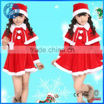 Top Quality Santa Claus Clothes Red Christmas Clothes