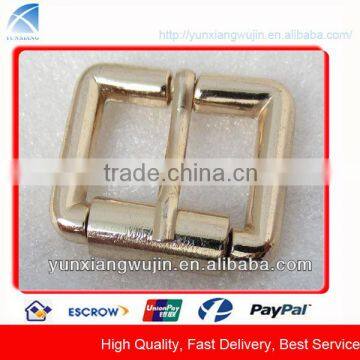 CD8373 Custom Plain Gold 25mm Pin Roller Belt Buckle