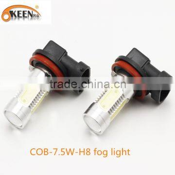 Wholesale Factory Price H8 LED Light 7.5watt Fog Lamp High Power COB Fog Lights For All Cars