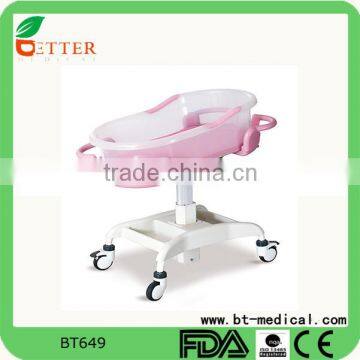 Hospital Infant Baby Bassinet Adjustable Baby Crib Bed