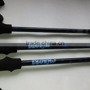 retractable walking stick of carbon fiber & fiberglass