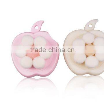 Cute Apple-shaped plum blossom brush Facial Brush