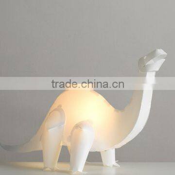 Cool Children's White Dinosaur Night Lights/Customized Decor Indoor 3D Night Lights/OEM Platic Night Lights China Manufacturer