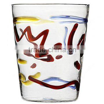 Factory direct wholesale colored glass cup mugs