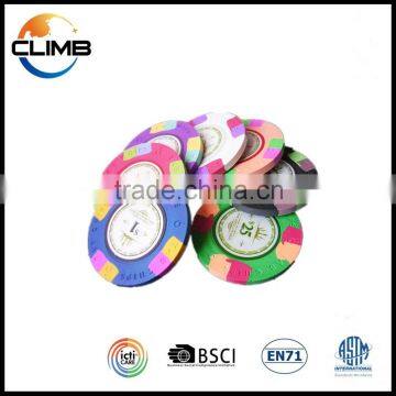 China professional 9g casino real clay custom custom plastic mini cheap poker chips made in China