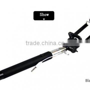 Smartphone Accessories 2016 Mini Tripod Wired Foldable Selfie Stick Phone Clip Rotation: 270 Degrees Remote Control Extender photo-4