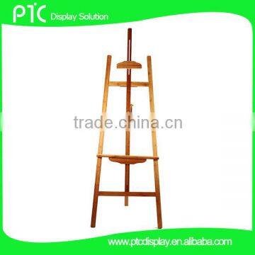 Bamboo standing easel stand