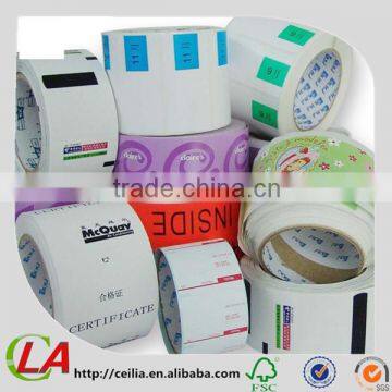 Silk Screen Printing Self Adhesive Label Stickers Guangzhou