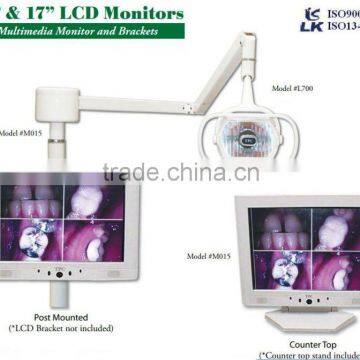15'' & 17'' 4:3 dental LCD monitors (Video,S-video,VGA,Audio,DC)