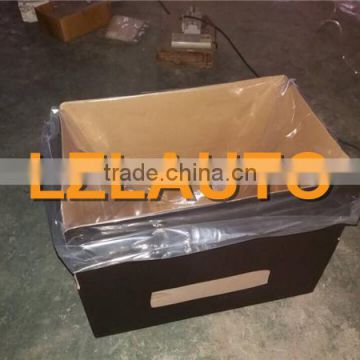 Plastic bag insert machine