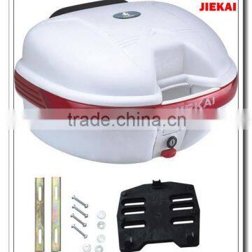 Direct factory sell white color motorcycle baggage box