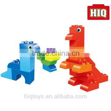 plastic animal kids bricks intellect dinosaur blocks toys