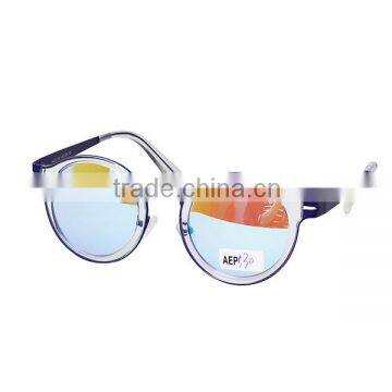 2016 new style high quality fashion sunglasses with metal and plastic combination frame