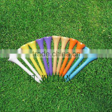 Customized Design Prepack Wood Golf Tees Wholesale