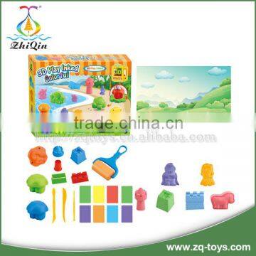 Safe material magnetic play dough color dough and play dough tools