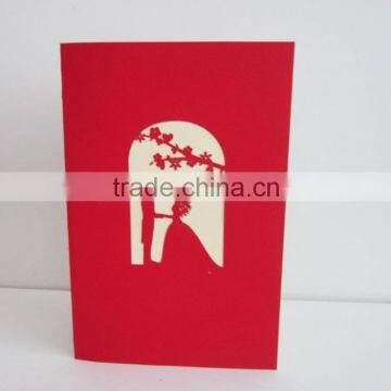 On Your Wedding Day 3d Pop up Greeting Card photo-3