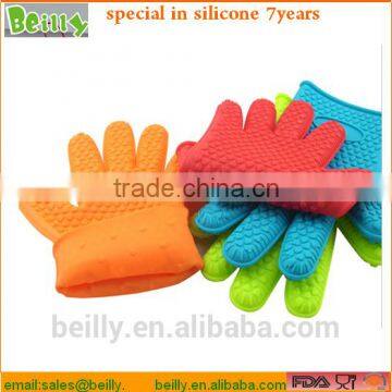 Factory Sell Kitchen Gloves Silicone Cooking Gloves Silicone Bbq Baking Gloves photo-5