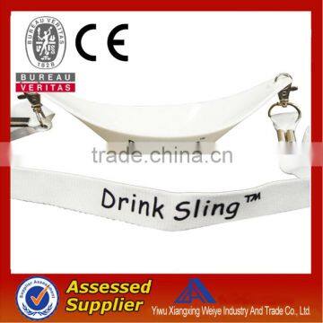 2014 new fashion wine glass holder lanyard for promotion