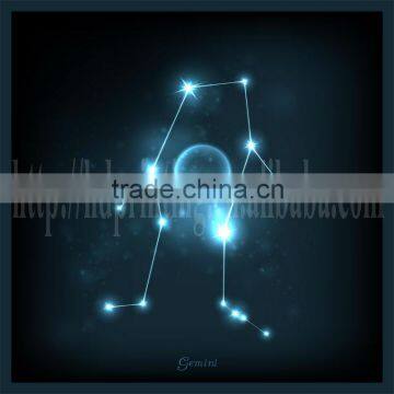 constellation and star led canvas light of children gift