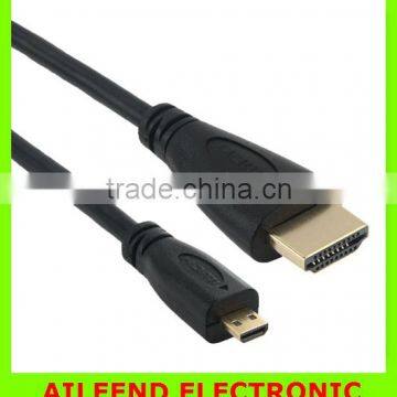 For Accessary Full 1080P Video to Micro Cable for 4 / 3+ / 3 / 2 / 1 / SJ4000, Length: 1.5cm