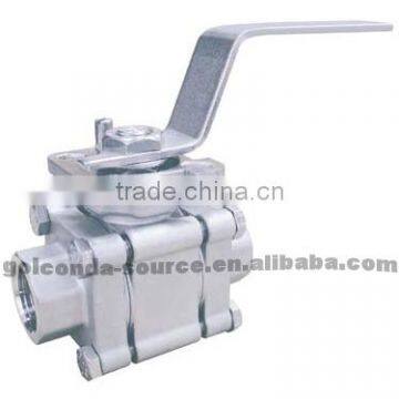 3 PC S.S. HIGH BALL VALVE (CF8M) (GS-7120D)