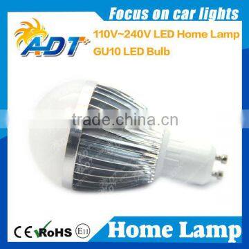 GU10 110-240V high power led home lamp with white color