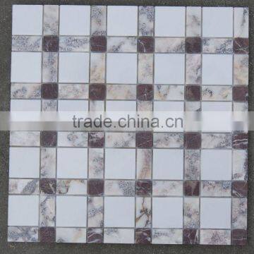 Marble Mosaic Tile, Round Marble Mosaic, Stone Mosaic photo-3