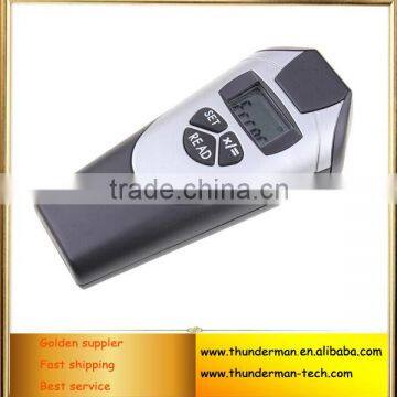 Water Resistant Digital Ultrasonic Range Finder with Laser Pointer for Measuring Distance