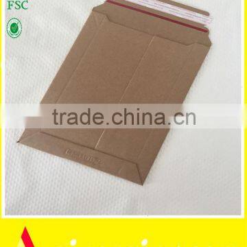 Handmade Printing Kraft Cardboard Brown Pull Tab Envelopes Quality Choice photo-2