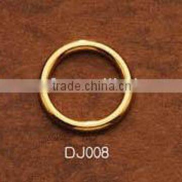 Gold plated bra ring,slider and hook