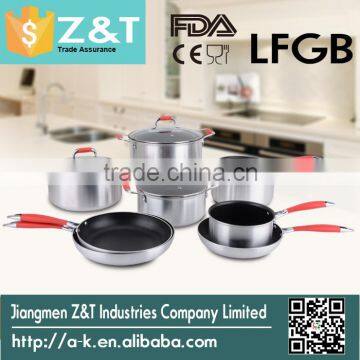 New Product Aluminum Non Stick Cookware Set With Fry Pan Set photo-2