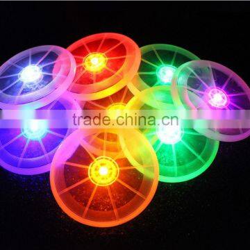 PU LED pet frisbee /LED dog frisbee pet toy