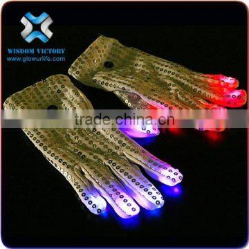 2016 Fashional Promotion Gift Female Flashing Led Gloves For Dancing Party,Halloween Carnival photo-4
