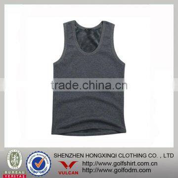 Buy tank tops ,sleevless 100% coton tank tops for man