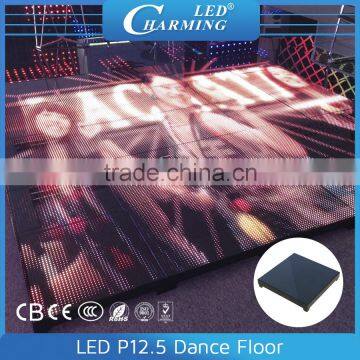 Protable led good quanlity movie indoor floor display screen in car exhibition